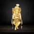 Brass Chair Ganesh Statue 12.74kg